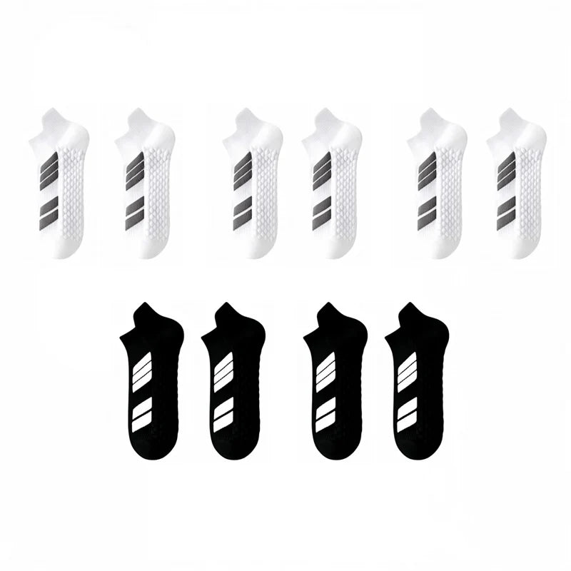 Unisex Breathable Sweat-Wicking Running Socks