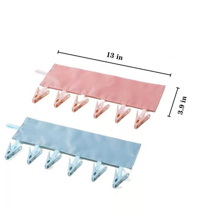 Portable Travel Clothespins, Turn Any Hanger Into a Clothesline