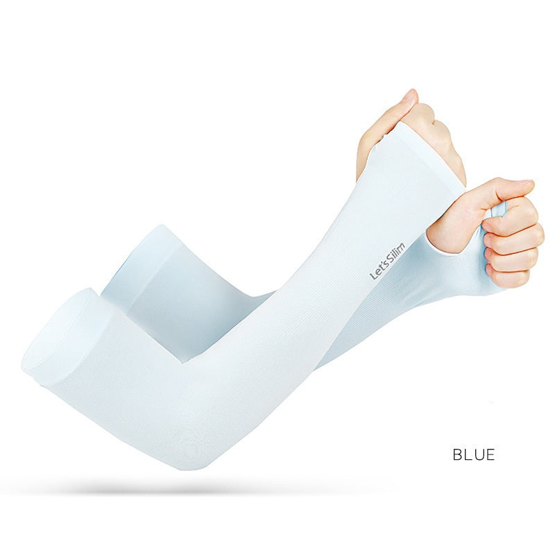 Unisex UPF 50+ sun protection UV arm sleeves