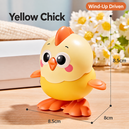 Kids’ Cartoon Wind-Up Chick Toy – Fun Educational Parent-Child Interactive Toy