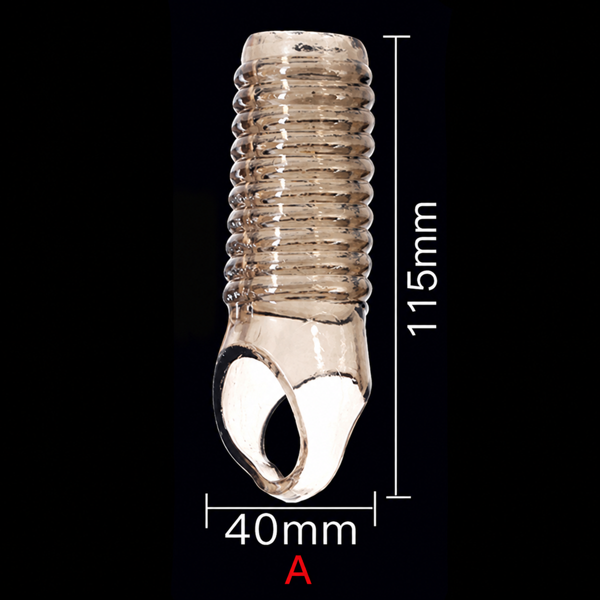 【5 Pcs】Men's Soft Rubber Spiked Rings