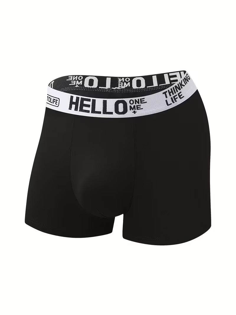 5-Pack Men's Comfortable Cotton Boxer Briefs