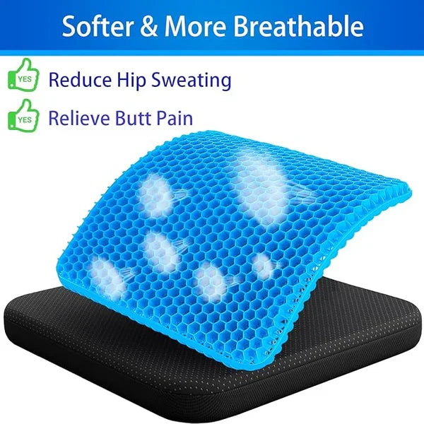 Pressure Relief Gel Cushion for Cars and Seats