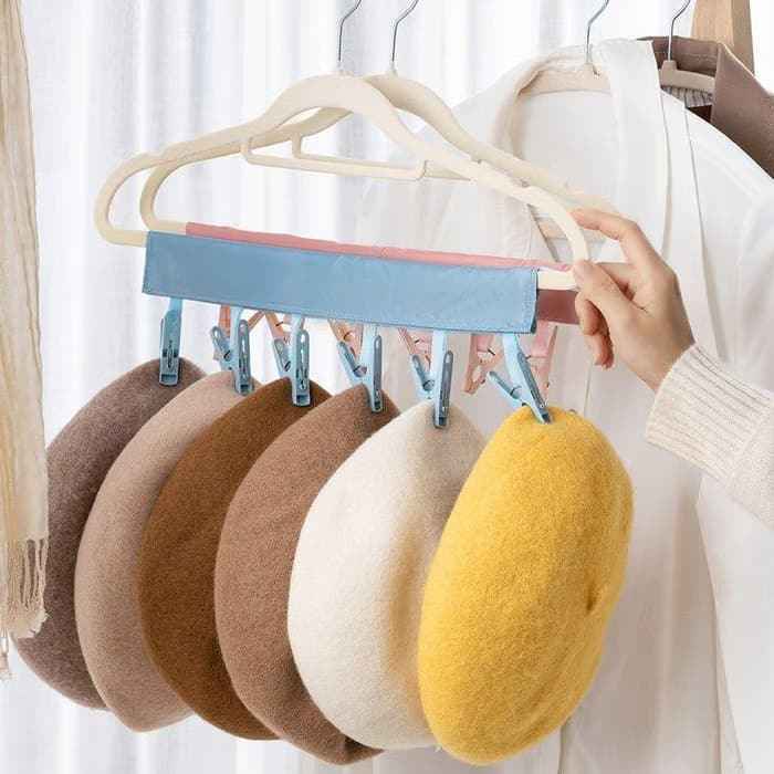 Portable Travel Clothespins, Turn Any Hanger Into a Clothesline