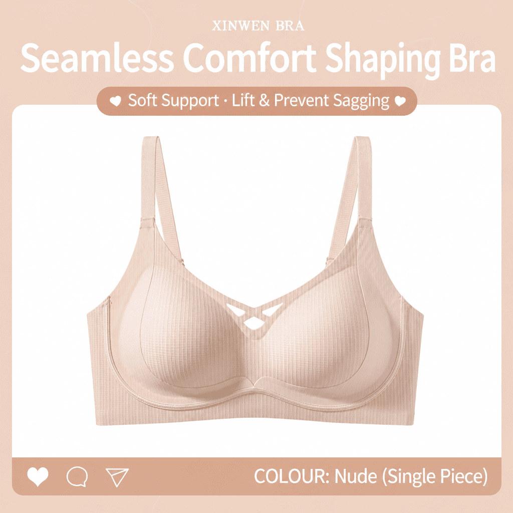 Seamless and comfortable cloud-like underwear for women