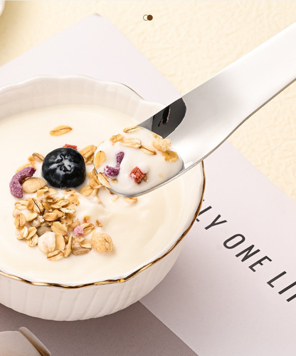 Long-Handle Yogurt & Dessert Spoon – For Home and Restaurant Use