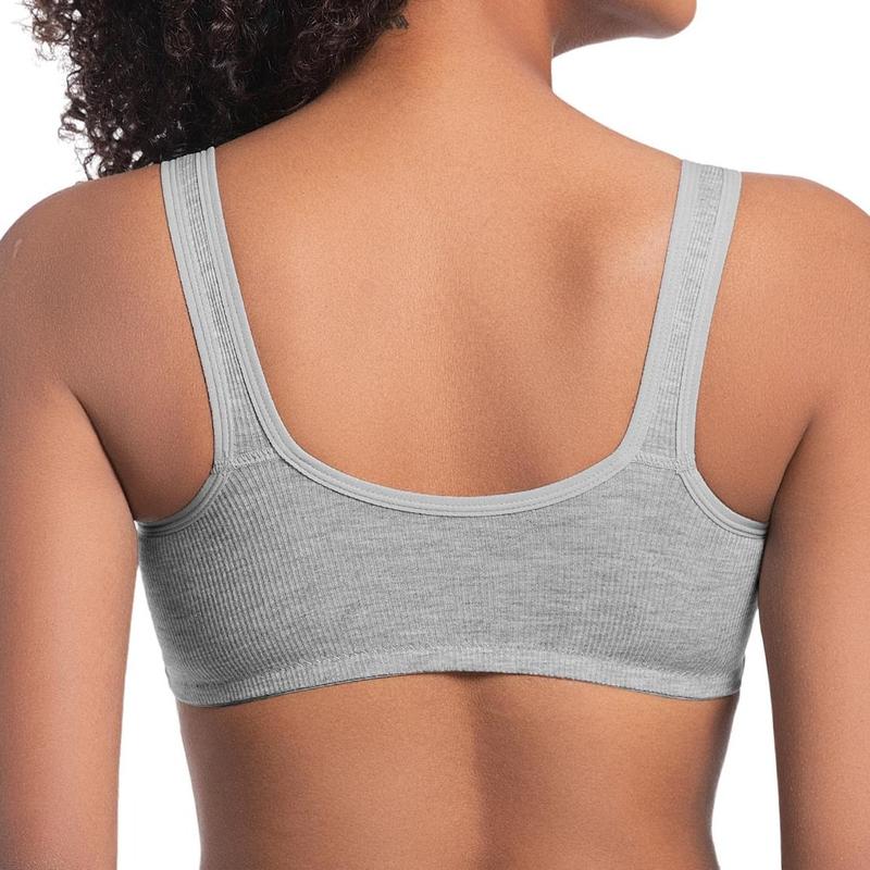 Women's Retro Wire-Free Push-Up Bra