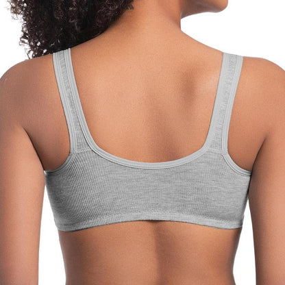 Women's Retro Wire-Free Push-Up Bra