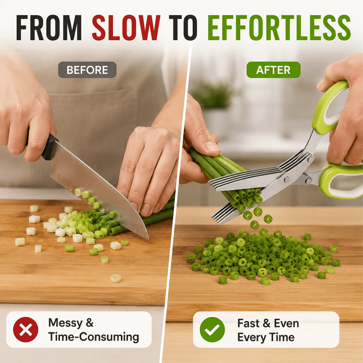 Multi-functional stainless steel kitchen scissors