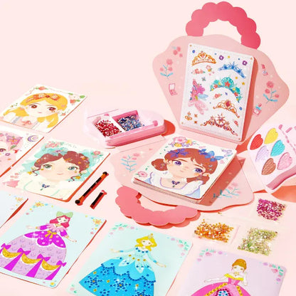 Fantasy 3-in-1 Princess Dress Up & Make Up Game Set