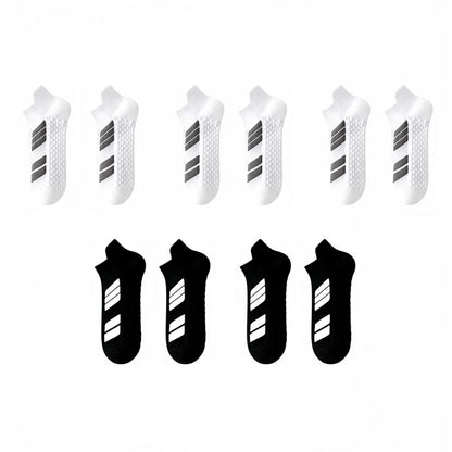 Unisex Breathable Sweat-Wicking Running Socks