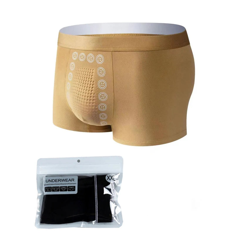 Men’s Milk Silk Breathable Boxer Briefs