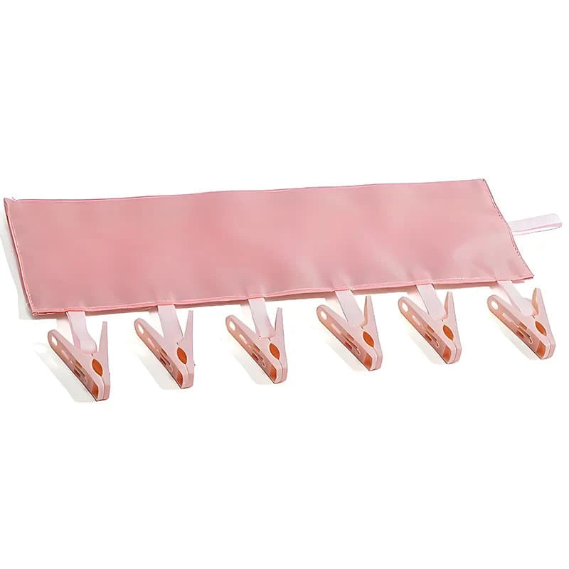 Portable Travel Clothespins, Turn Any Hanger Into a Clothesline