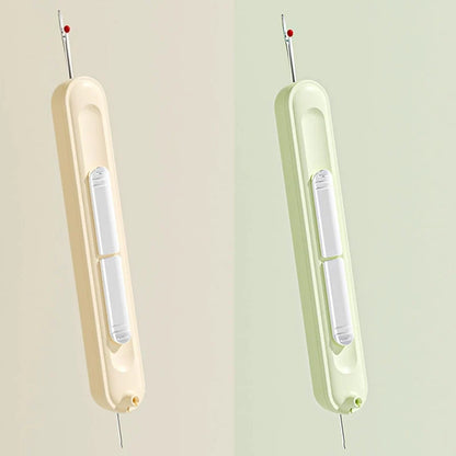 Dual-Head Hand Sewing Tool – 2-in-1 Needle Threader and Stitch Remover