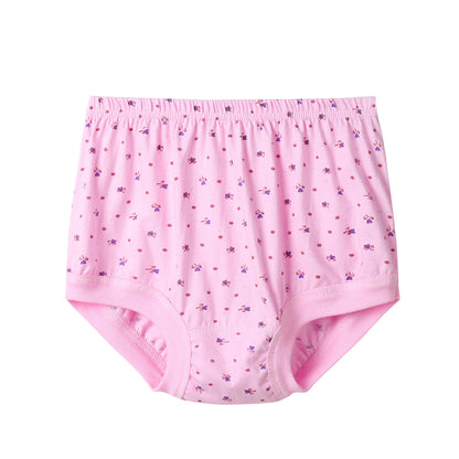 Women's high-waisted cotton panties