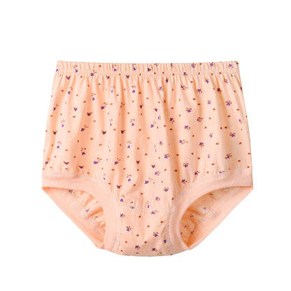 Women's high-waisted cotton panties