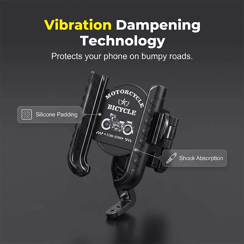 Bike Phone Mount – Secure Lock & One-Handed Quick Release
