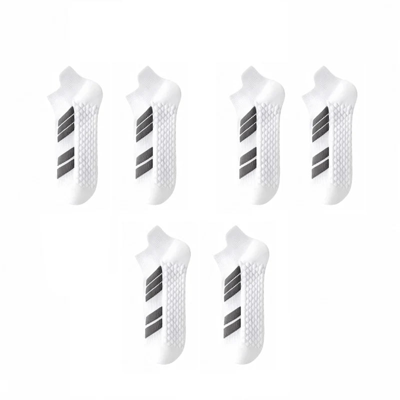 Unisex Breathable Sweat-Wicking Running Socks
