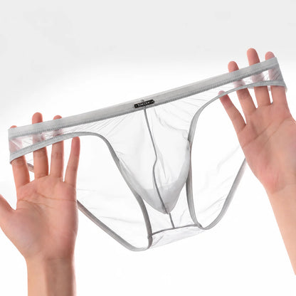 Men’s Ultra-Thin Ice Silk Briefs