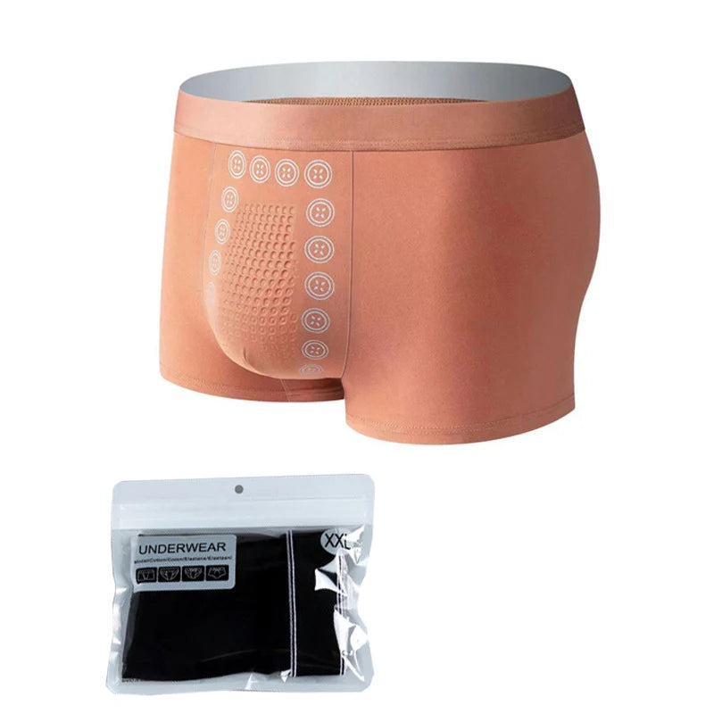 Men’s Milk Silk Breathable Boxer Briefs