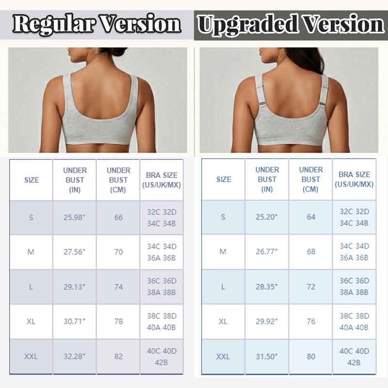 Women's Retro Wire-Free Push-Up Bra