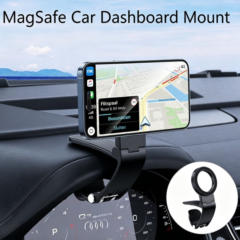 Universal Foldable Magnetic Car Phone Mount