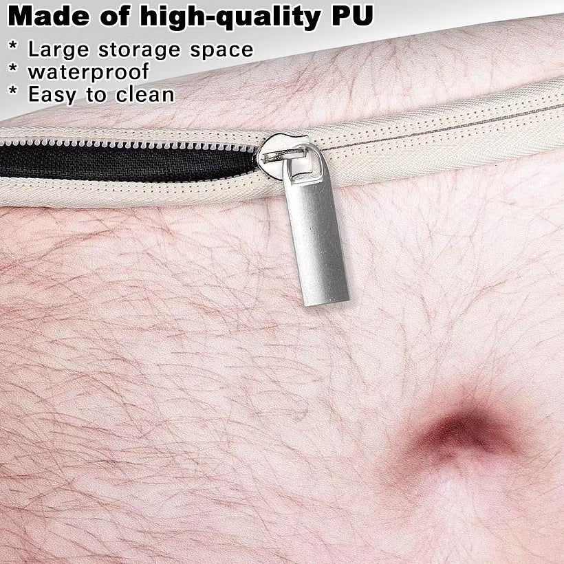 Funny Belly Bag – Realistic Big Belly Novelty Waist Bag
