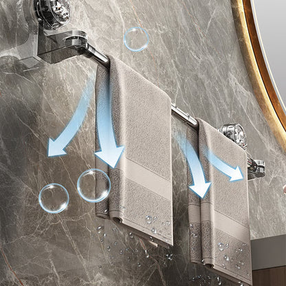 Adjustable Suction Cup Towel Bar