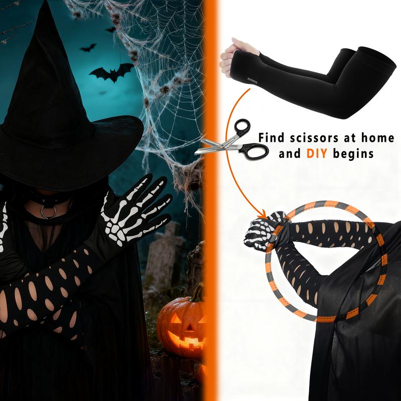 Unisex UPF 50+ sun protection UV arm sleeves