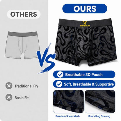 Men's Breathable Mesh Boxer Briefs