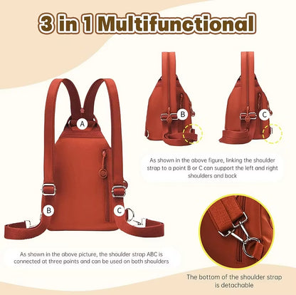 2026 Premium Anti-Theft 3-in-1 Tote — Smart Hidden Pockets, Convertible Straps & Waterproof