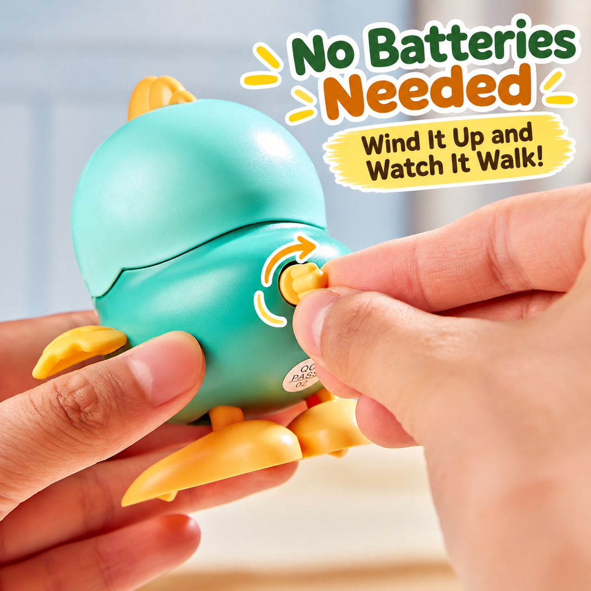 Kids’ Cartoon Wind-Up Chick Toy – Fun Educational Parent-Child Interactive Toy