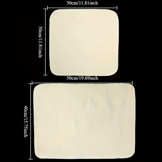 2-Pack – Premium Deerskin Car Towel