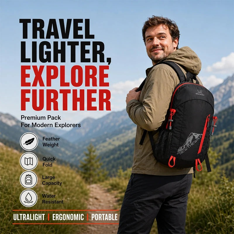 Foldable Waterproof Camping Backpack
