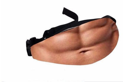 Funny Belly Bag – Realistic Big Belly Novelty Waist Bag