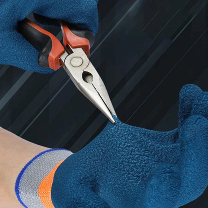 Sturdy rubber garden gloves