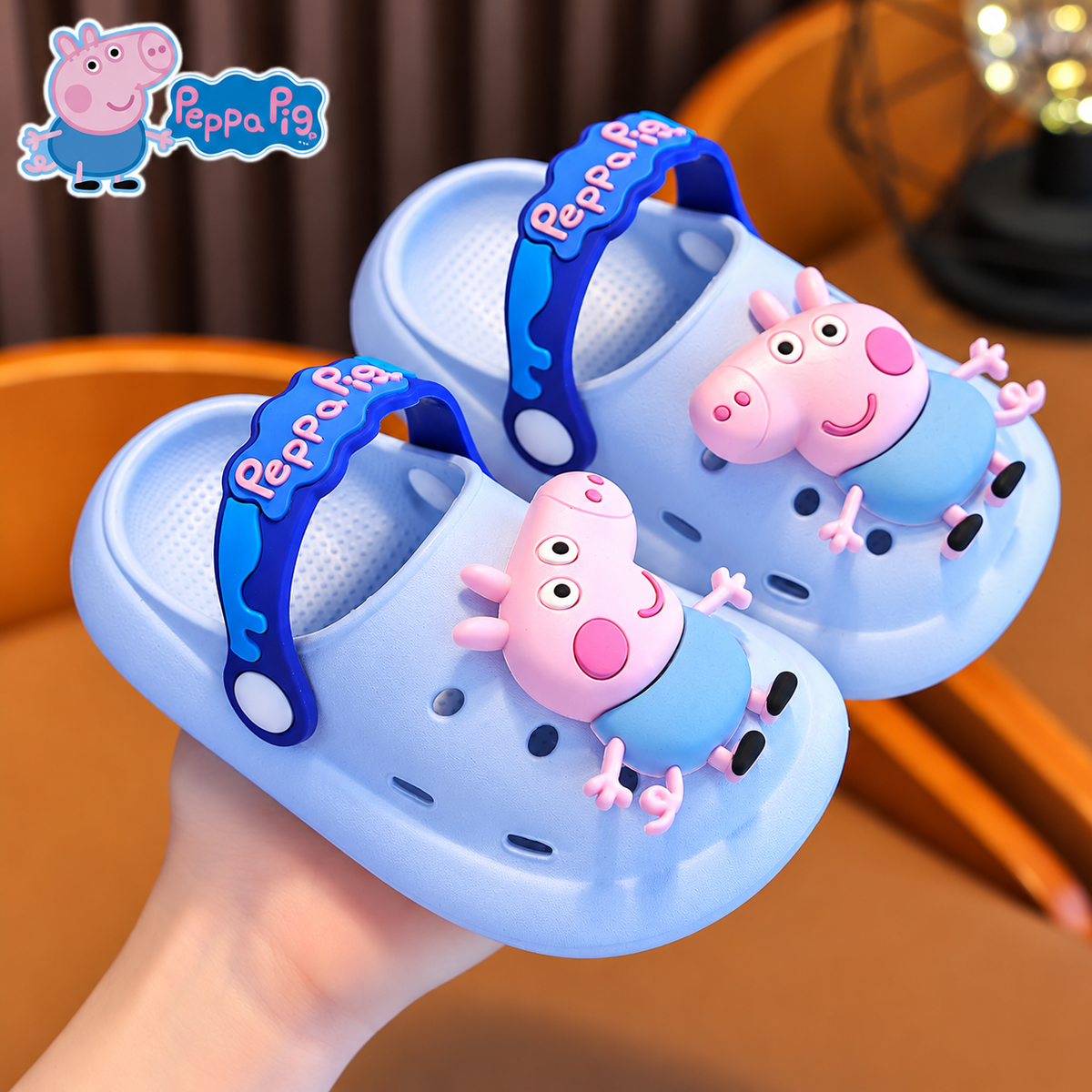Kids’ Peppa Pig Non-Slip Summer Clogs & Sandals