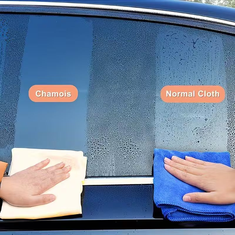 2-Pack – Premium Deerskin Car Towel