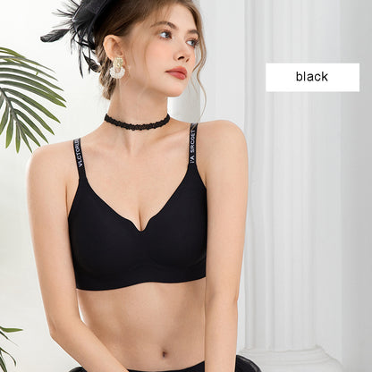 Fixed cup jelly bra