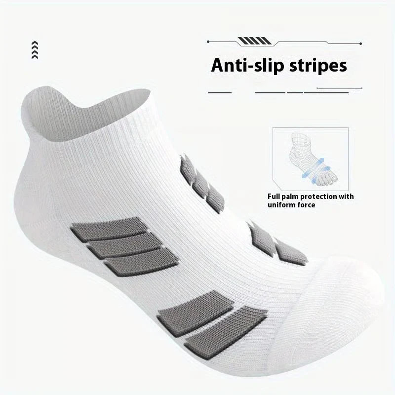 Unisex Breathable Sweat-Wicking Running Socks