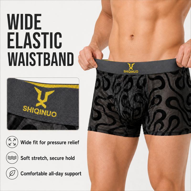 Men's Breathable Mesh Boxer Briefs