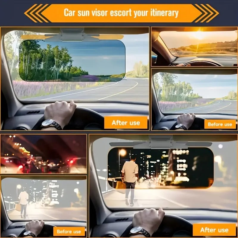 Sun Visor for Car Universal Anti-Glare Polarized Visor Extender