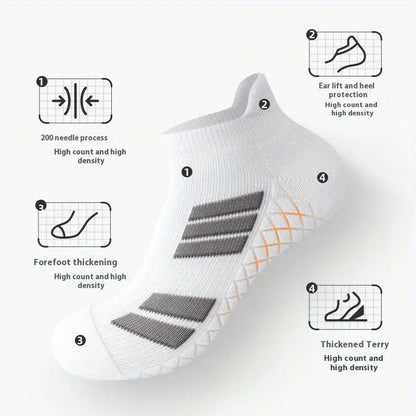 Unisex Breathable Sweat-Wicking Running Socks