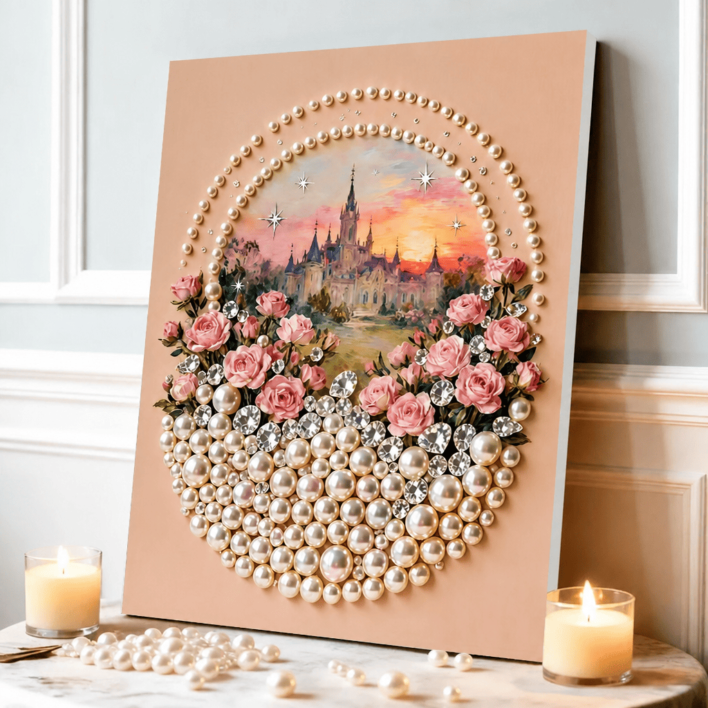 DIY Landscape Pearl Painting