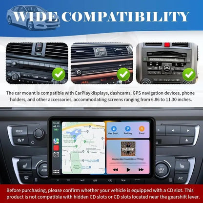 360° Rotating CD Slot Car Mount