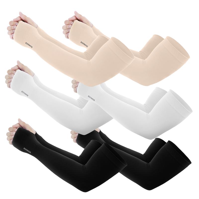 Unisex UPF 50+ sun protection UV arm sleeves