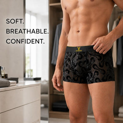 Men's Breathable Mesh Boxer Briefs
