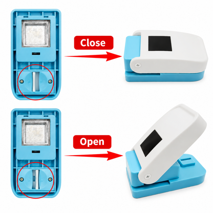 High Quality Creative DIY Postage Stamp Paper Punch for Kids and Students – Craft Embossing Tool