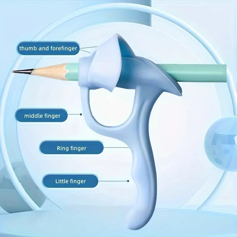 Five-Finger Pen Grip Corrector for Beginners Kids | Writing Posture Aid Tool