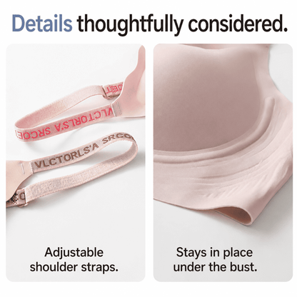 Fixed cup jelly bra